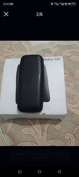 Nokia 106. Not a single day use. Full Box. original battery. original chgr 2