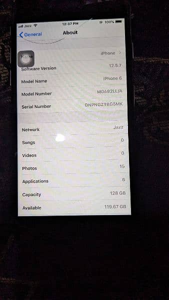 i phone 6 128gb pta aprovd good betry timing 03013654052 call me 5