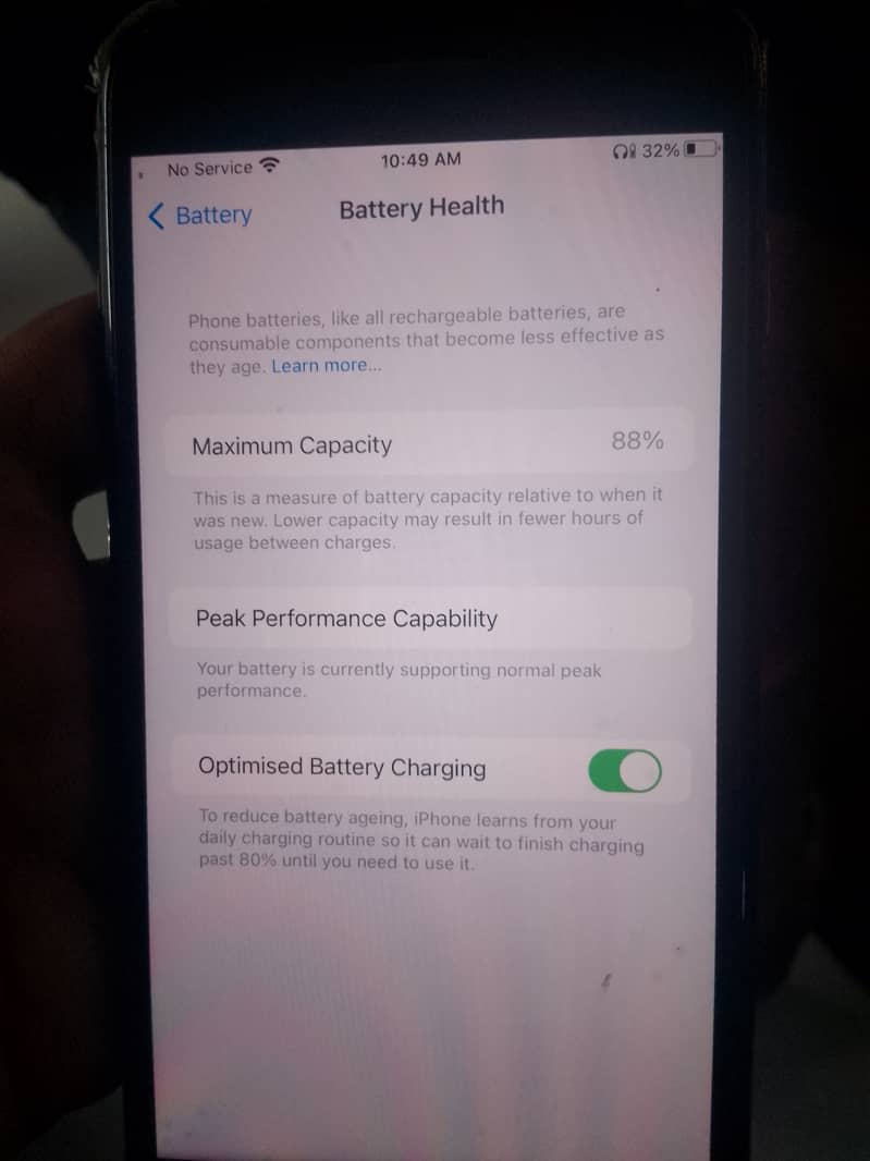 Iphone 7 Plus Non Pta 32GB Original Panel Original Battery 2