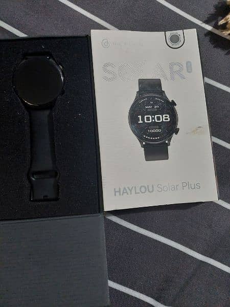 Haylou Solar plus smart watch 0