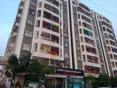 2 BED + 1 LOUNCH FLAT FOR SALE IN NEW BUILDING AL-GHAFOOR ATRIAM TOWER SECTOR 11 A NORTH KARACHI 0