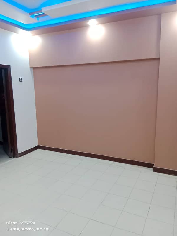 2 BED + 1 LOUNCH FLAT FOR SALE IN NEW BUILDING AL-GHAFOOR ATRIAM TOWER SECTOR 11 A NORTH KARACHI 14