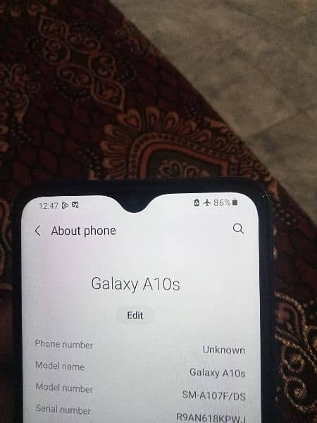 Samsung A10s 4