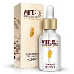 White Rice Serum for Face Whitening Fine Lines Makeup Primer Shrink P 0