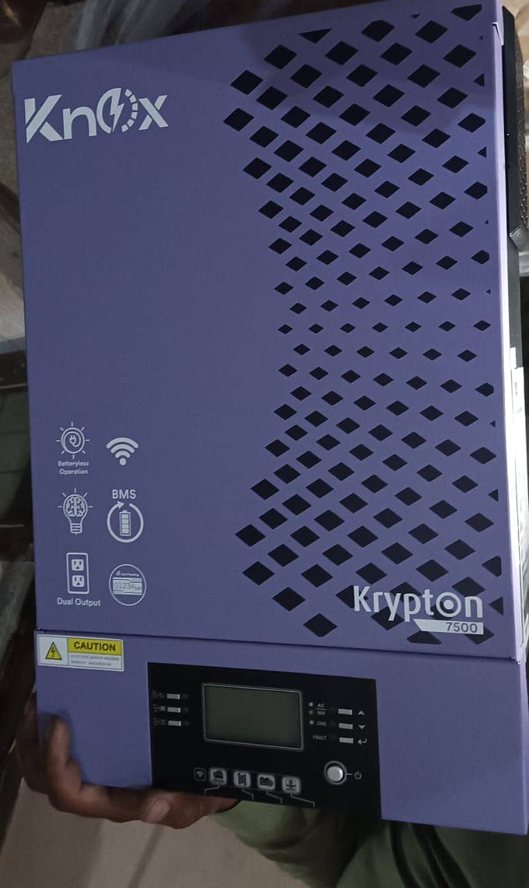 Used 6 KVA Knox Hybrid Solar Inverter 0