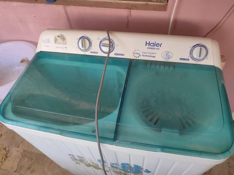 Haier Twin Washing Machine 1