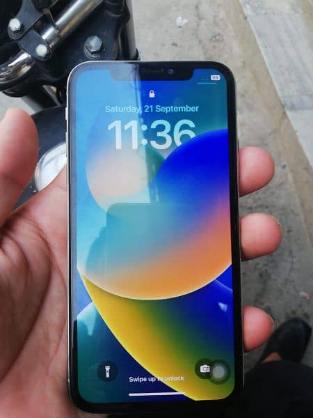 Iphone x 64 gb pta approved 2