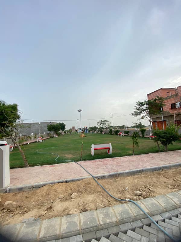 Malir Town Residency phase 1 80 sq yards plot for sale 17