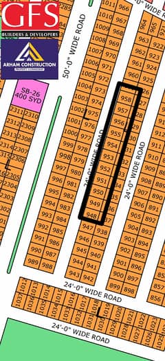 NORTH TOWN RESIDENCY PHASE 1 GOLD BLOCK 80syd Westopen plot