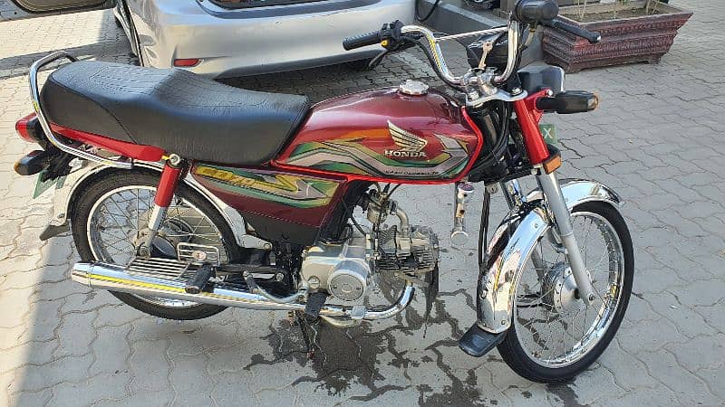 Honda Cd 70 2023 model Lusch Condation ha 6