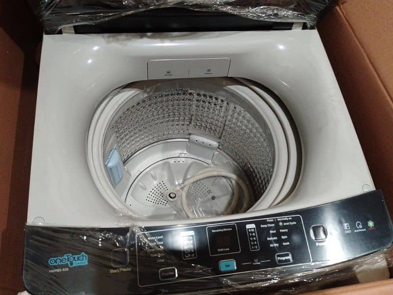 Haier 85-826 Fully Automatic Washing Machine 8.5kg Top Load One Touch 5