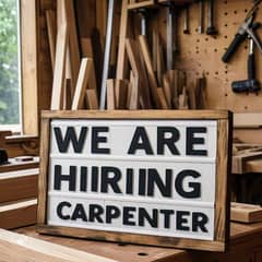 Experienced Carpenter Required 0