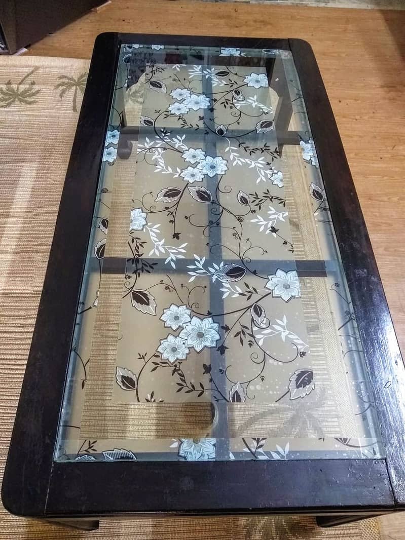 Glass top Center Table (10mm) 1