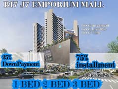 B17 EMPORIUM MALL APARTMENT 1 Bed Room MARGALLA Facing