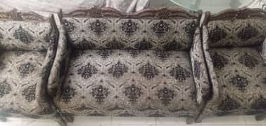 elegant black and gray china sofa set