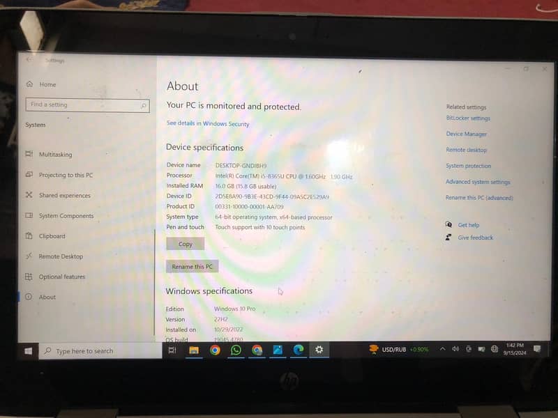 HP PRO BOOK 640 G5 6