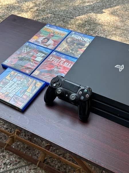 PS4 Pro|880 GB|With 6 Expensive Games|Play Station|Console 2