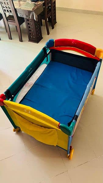 Infant Floor Seat and Baby Crib for Sale 1