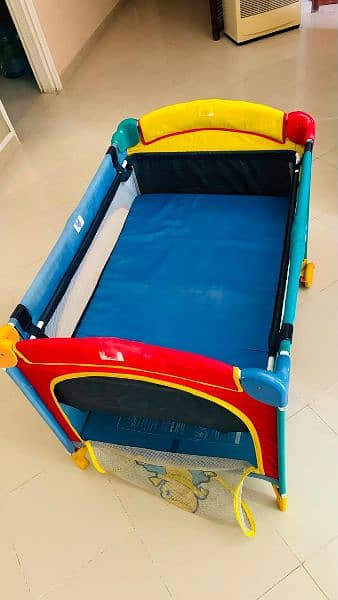 Infant Floor Seat and Baby Crib for Sale 9