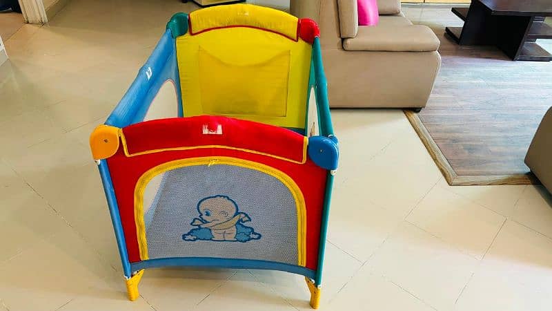 Infant Floor Seat and Baby Crib for Sale 13