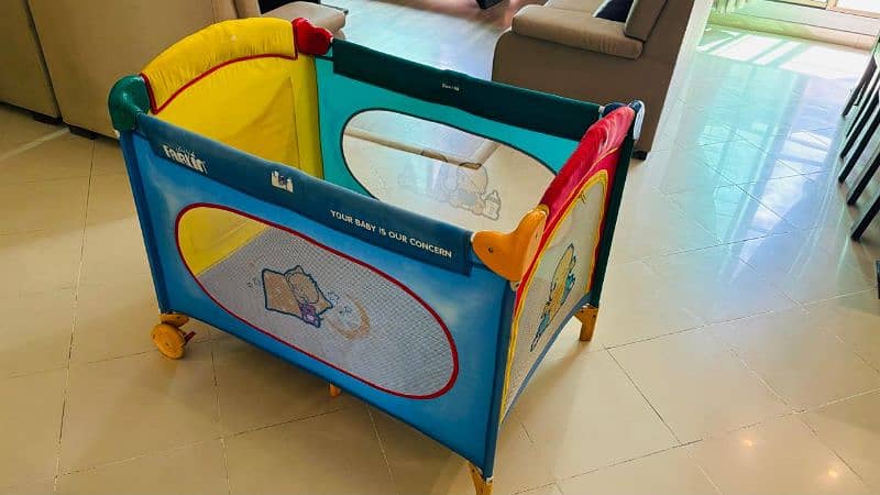 Infant Floor Seat and Baby Crib for Sale 14