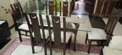 6 Chairs Dining Table