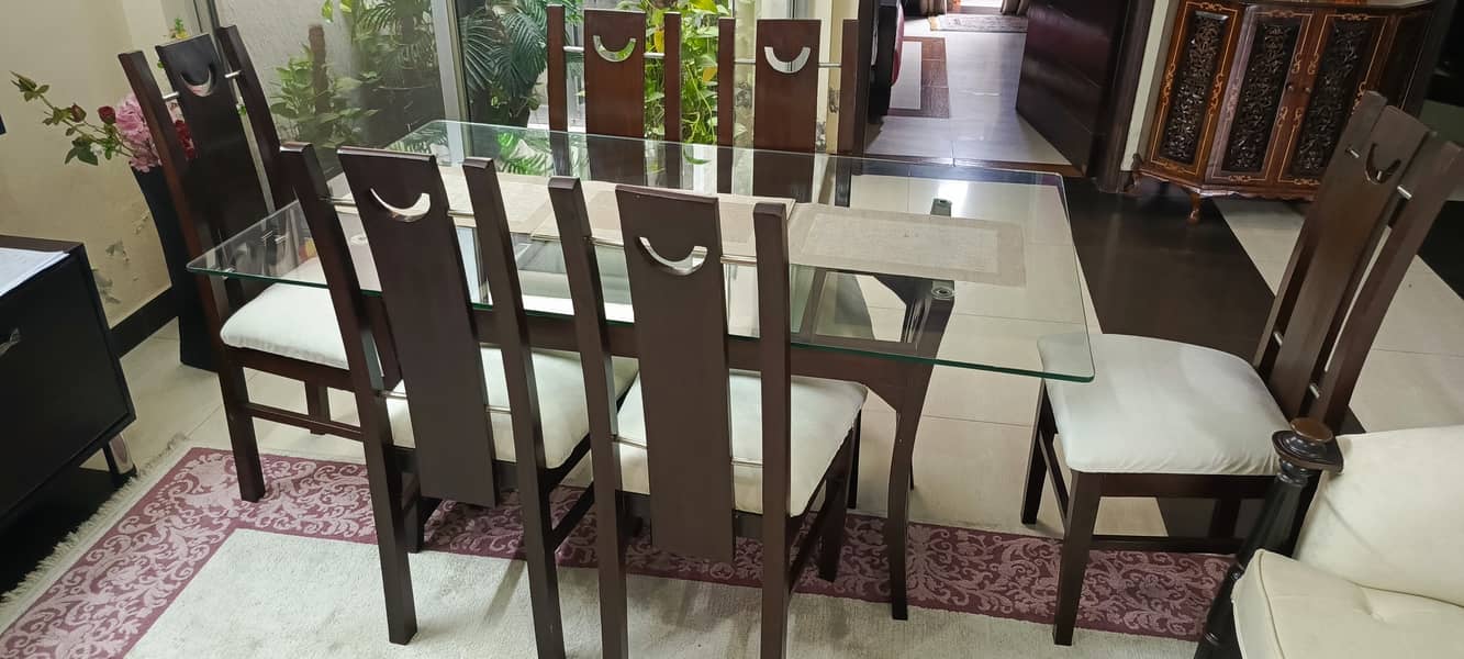 6 Chairs Dining Table 0