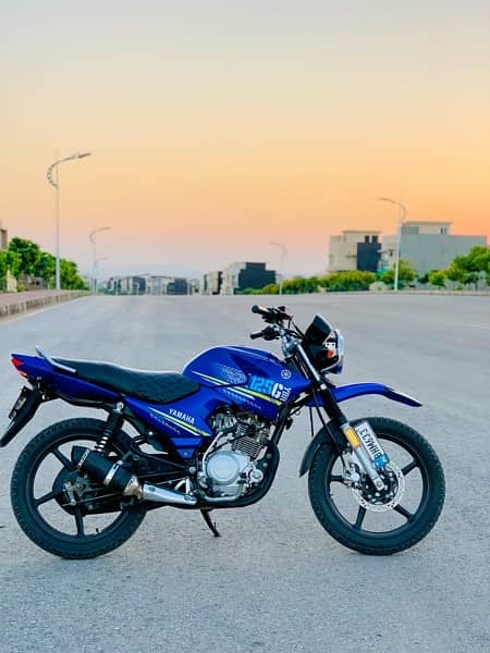 yamaha ybr 125g 2