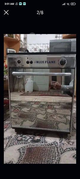 gass oven by blue flame 6