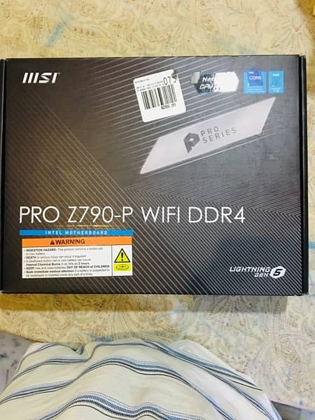 MSI Z790-P Pro WIFI DDR4 Brand New 0