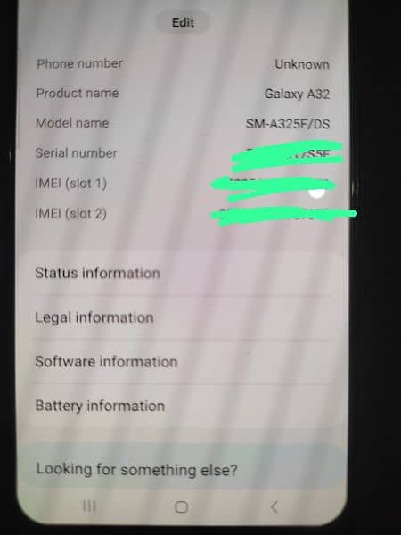 Samsung A32 mobile with 128GB ROM and 6GB RAM 2