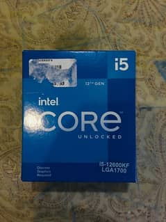 Intel i5 12600KF Brand New 0