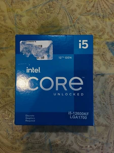 Intel i5 12600KF Brand New 0