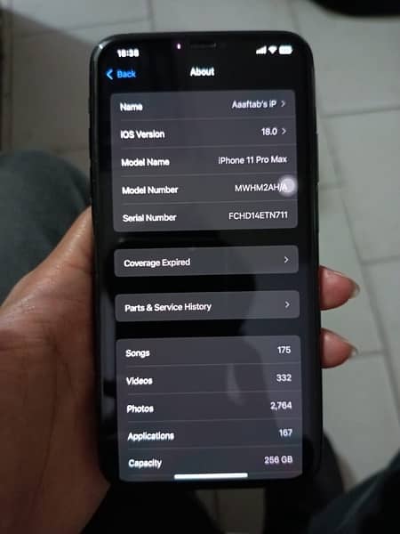 iphone 11 pro max 256gb PTA Approved 8