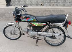 Honda Cd 70 applied 2021 model applied for sale