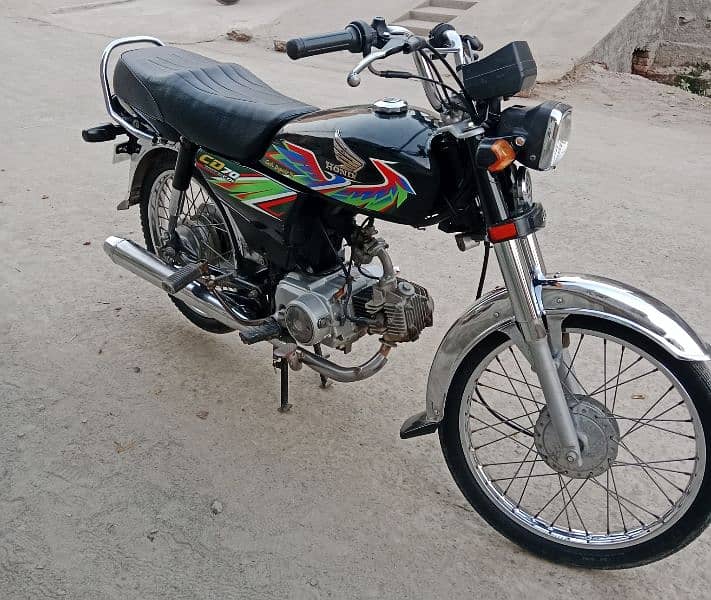 Honda Cd 70 applied 2021 model applied for sale 1