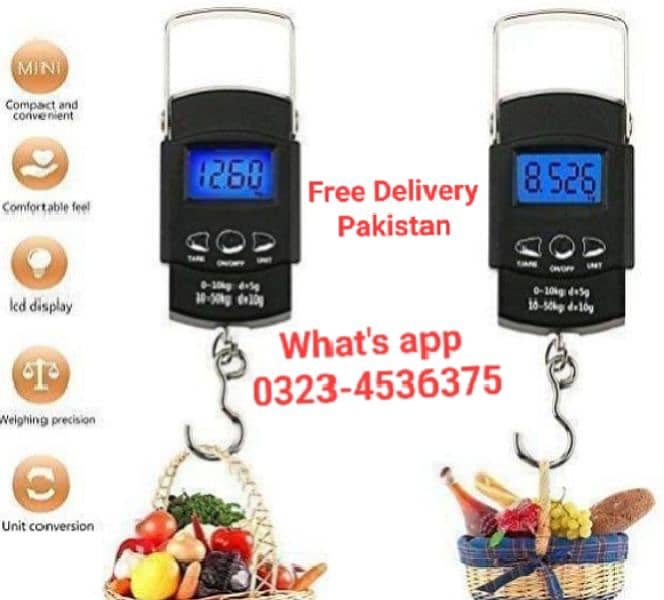 Scale Weighing l Kitchen l Free Delivery l 0323-4536375 0