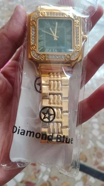 pair of watches blue diamond brand 4