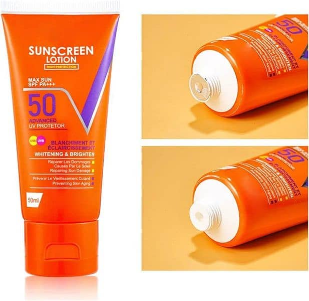 UV protectent sunscreen lotion SPF 50,50 Ml 3