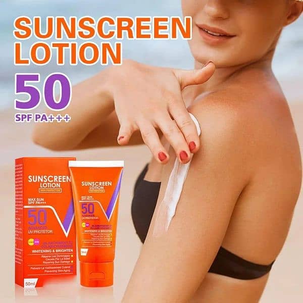 UV protectent sunscreen lotion SPF 50,50 Ml 4