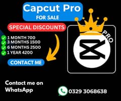 capcut pro for sale 0