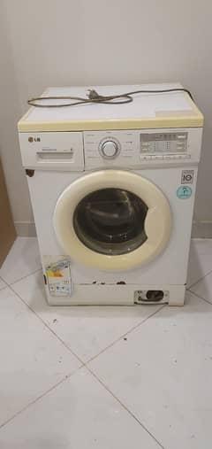 LG FULLY AUTOMATIC 8KG WASHING MACHINE 0