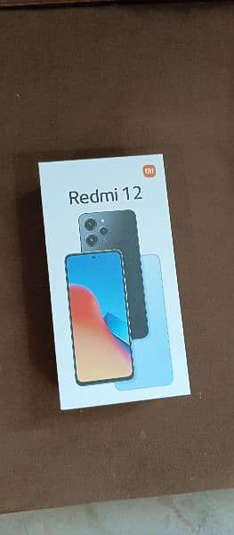 Xiaomi Redmi 12 8gb 128gb with box 7months warranty 7