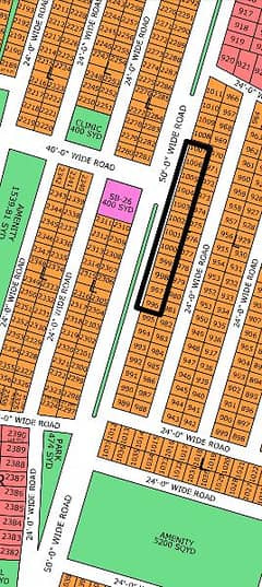 North Town Residency Phase1 Gold Block 80. Sqyards Plot 0