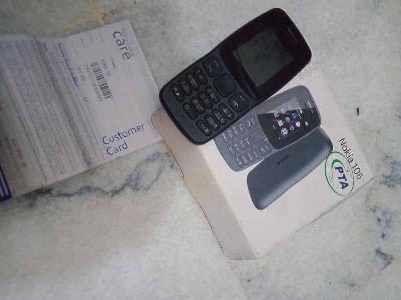 Nokia 106 10/10 Condition in Wrranty with box 0