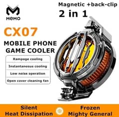 MEMO CX07 Magnetic Phone Radiator Phone Cooling Fan