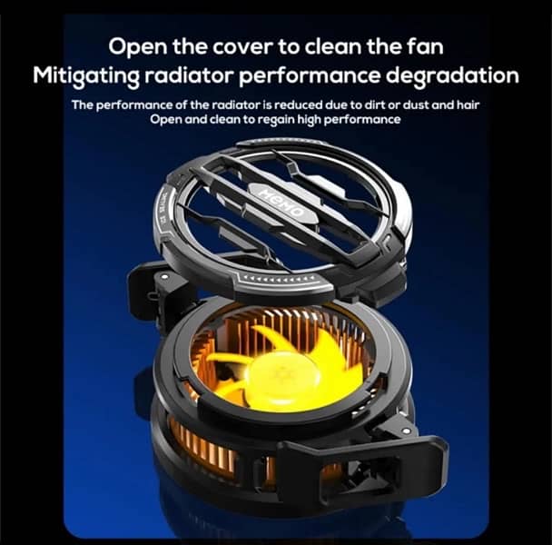 MEMO CX07 Magnetic Phone Radiator Phone Cooling Fan 2