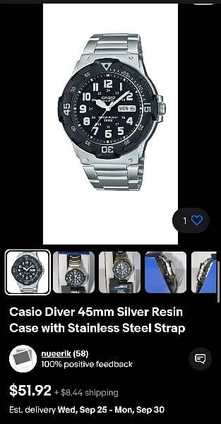 Casio MRW 200h watch 1