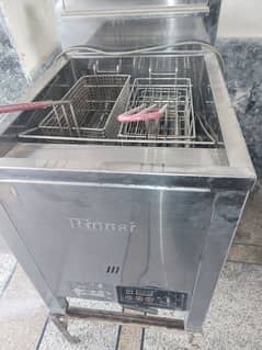 fryer (electric + Gas) stainless steel