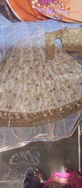 lehnga one time used 4